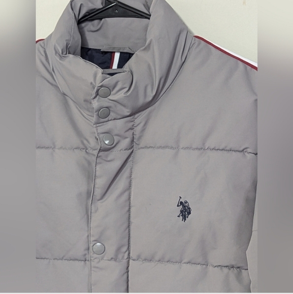 Varsity Bomber Puffer Winter Jacket Men's Size Medium U.S. Polo Assn. - Picture 2 of 13